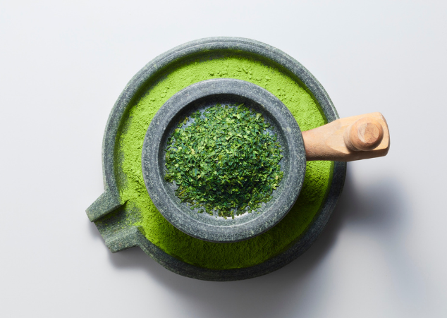 Matcha de alta qualidade e bem-estar